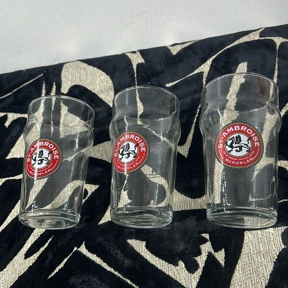 Brand New  Set of 6 st-Ambroise beer glass - Picture 1 of 4